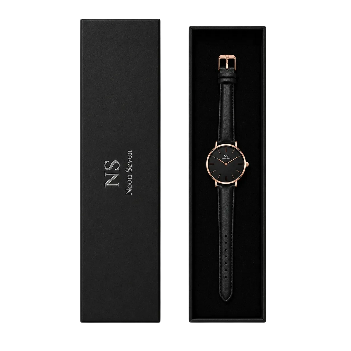 Aeternum Cuir Noir — Noir 32 mm