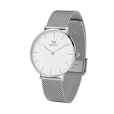 Aeternum Silver — Bianco 40 mm