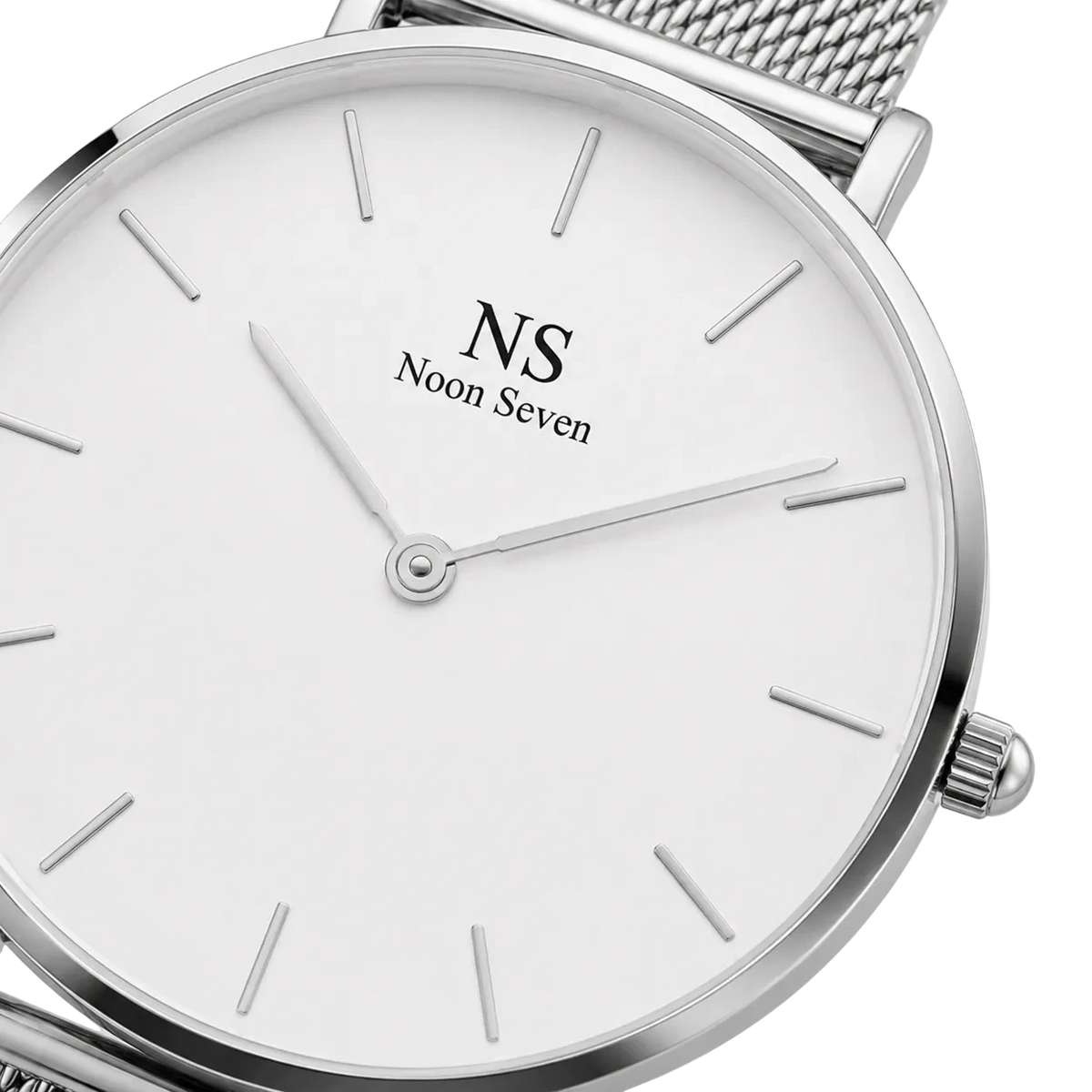 Aeternum Silver — Bianco 40 mm