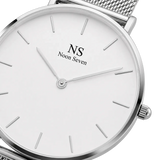 Aeternum Silver — Bianco 40 mm
