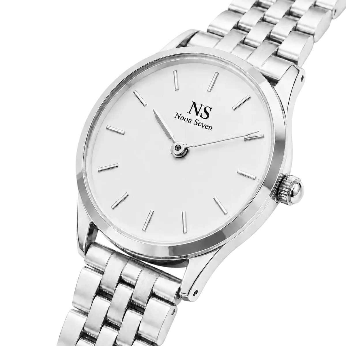 Momentum Silver — Branco 24 mm