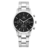 MonteCarlo Silver — Negro 42 mm