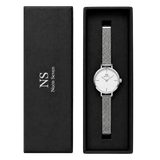Tempus Silver — Blanco 19 mm