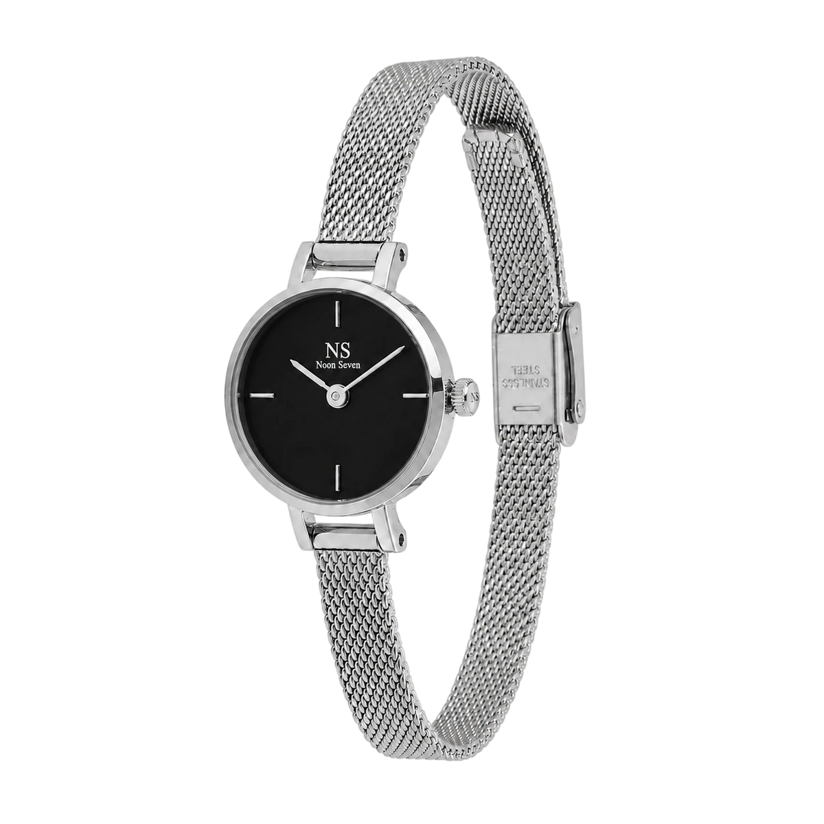 Tempus Silver — Preto 19 mm