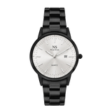 Sorrento Black — Argento 40 mm