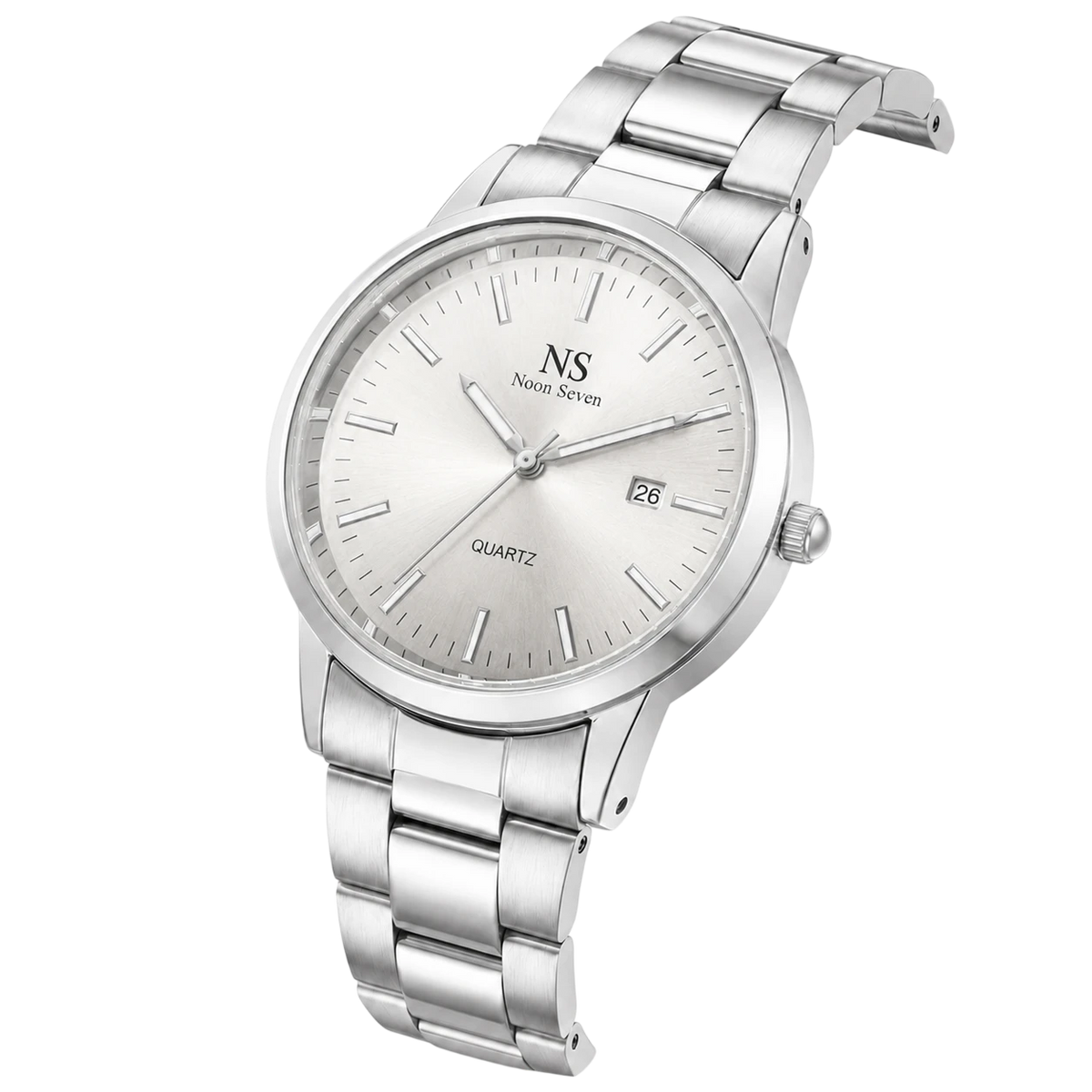 Sorrento Silver — Prata 40 mm