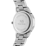 Sorrento Silver — Schwarz 40 mm