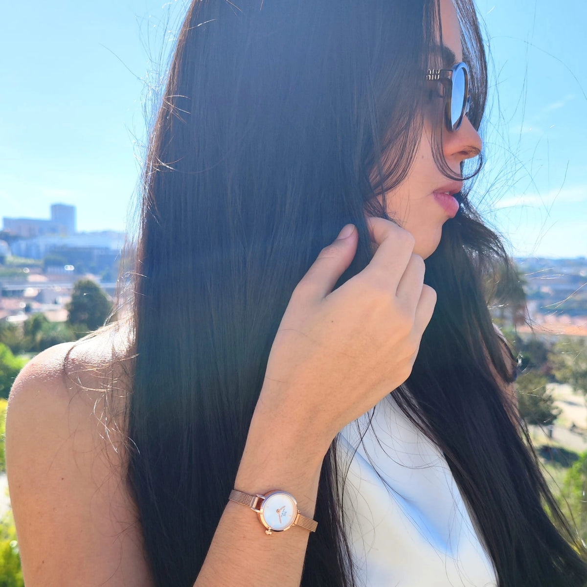 Tempus Rosé — White 19 mm