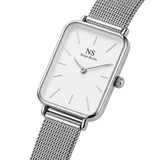 Vega Silver — Blanc 22 × 26 mm