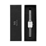 Vega Silver — Blanc 22 × 26 mm