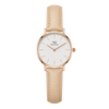 Aeternum Beige Leather — White 32 mm