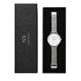 Aeternum Silver — Bianco 40 mm