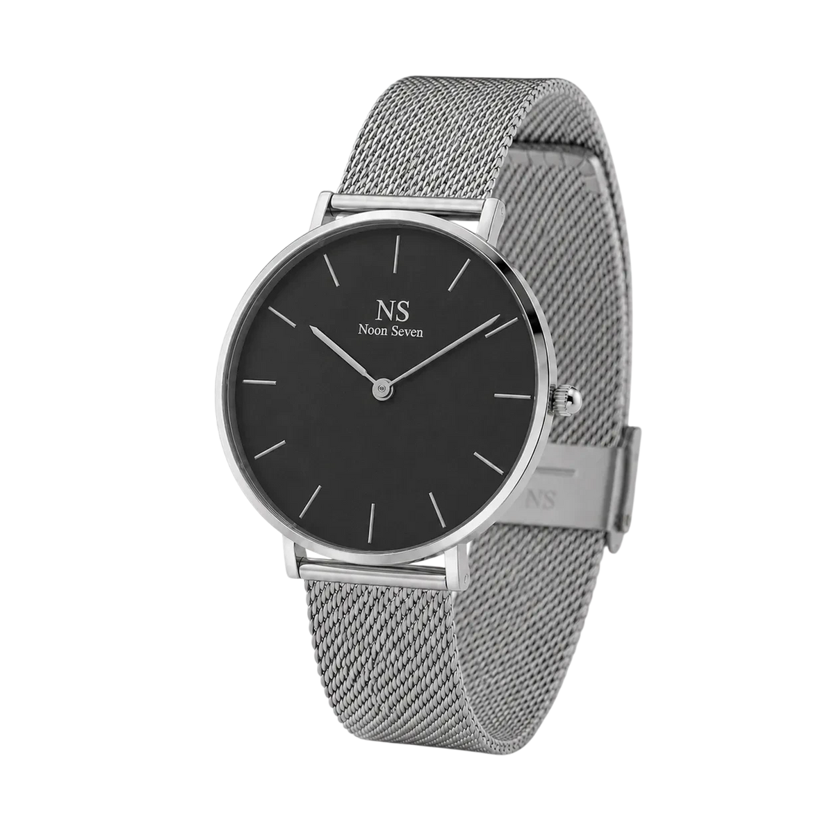 Aeternum Silver — Preto 40 mm