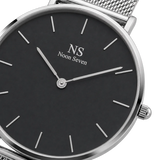 Aeternum Silver — Preto 40 mm
