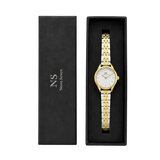Momentum Silver & Gold — Branco 24 mm