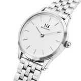 Momentum Silver — Branco 24 mm