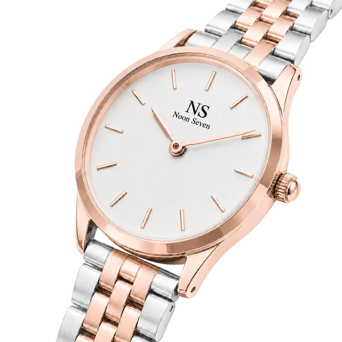 Momentum Silver & Rosé — Branco 24 mm