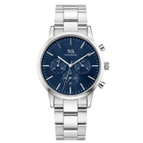 MonteCarlo Silver — Azul 42 mm