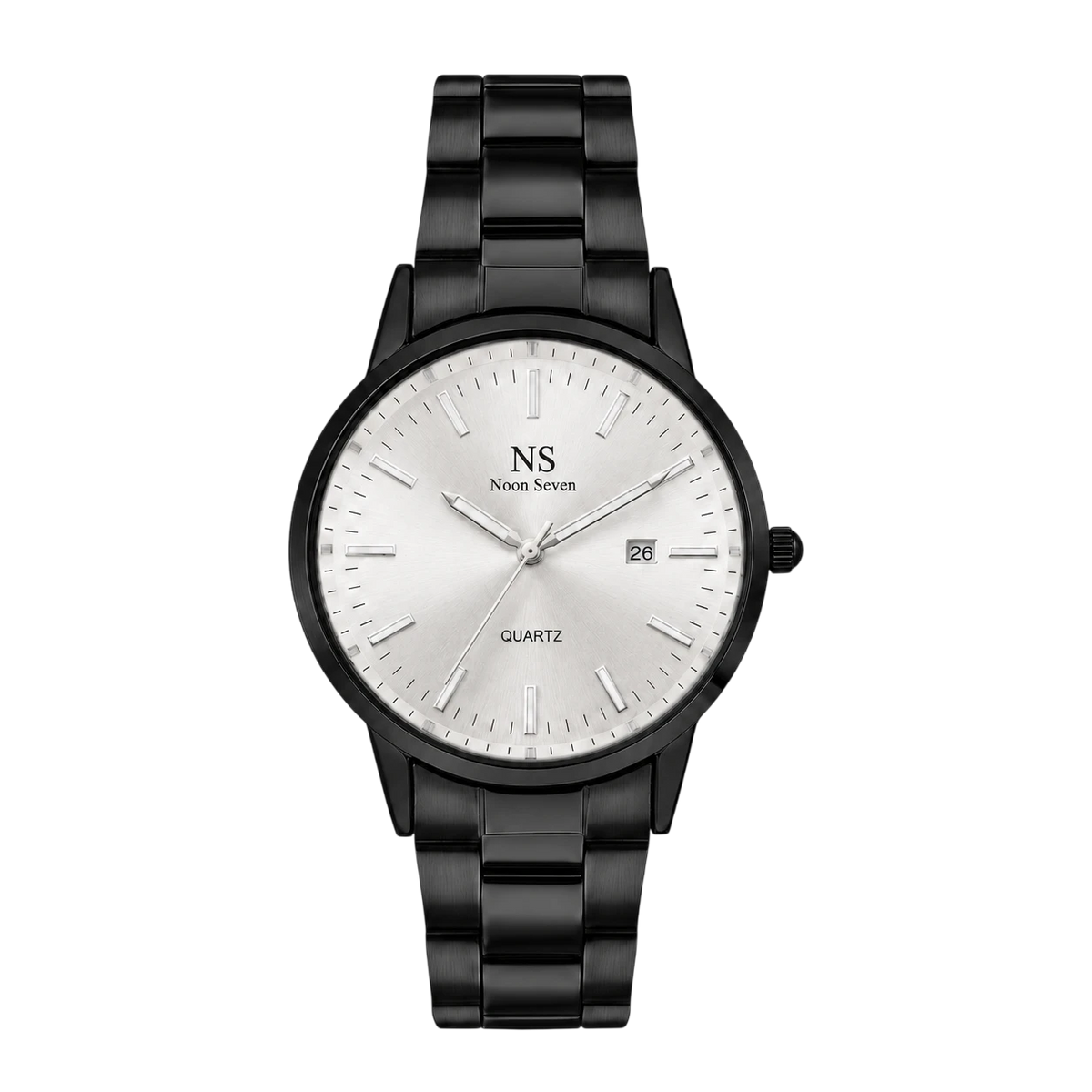 Sorrento Black — Prata 40 mm