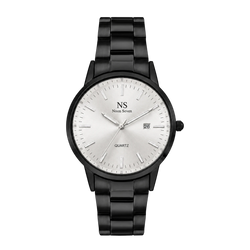 Sorrento Black — Argento 40 mm