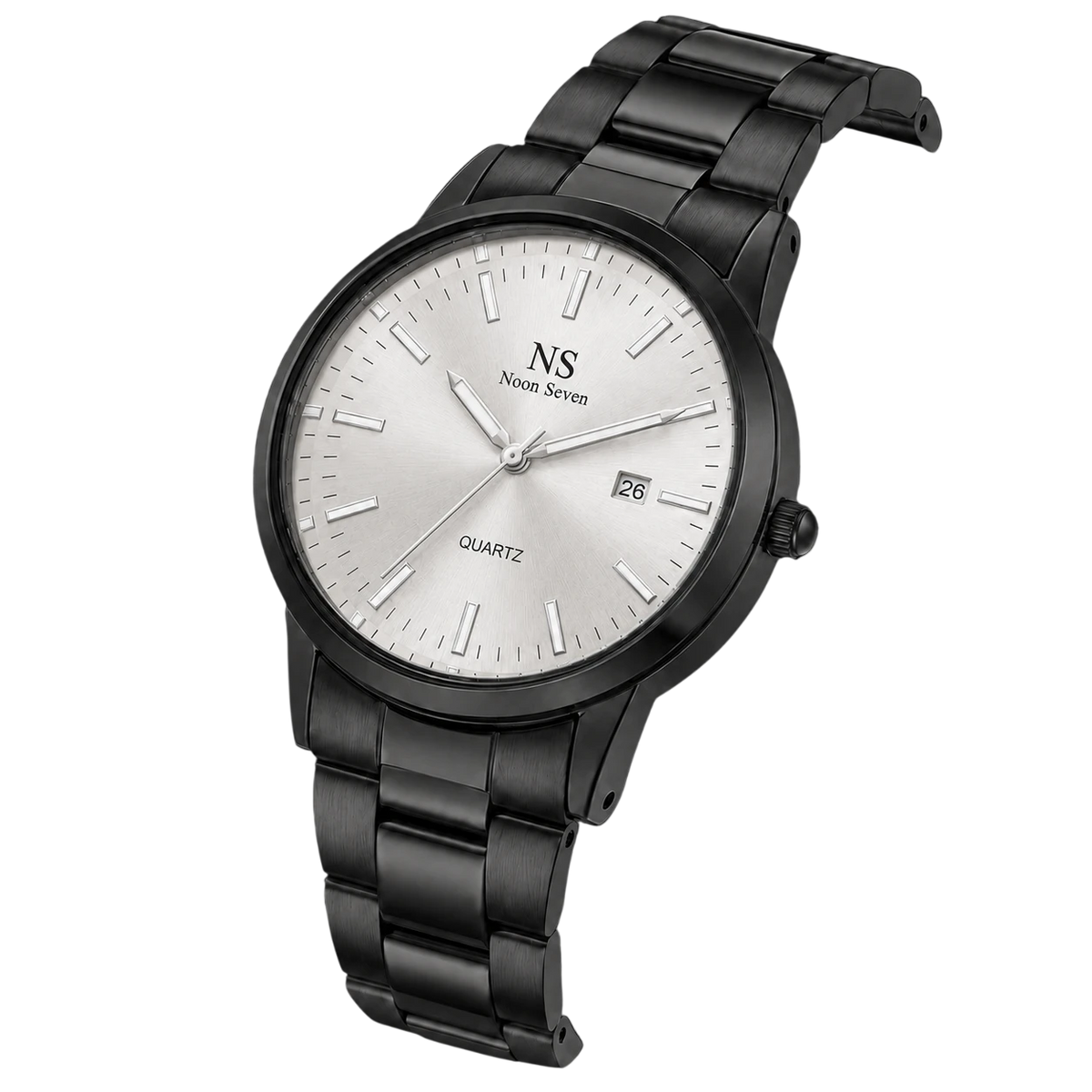 Sorrento Black — Prata 40 mm